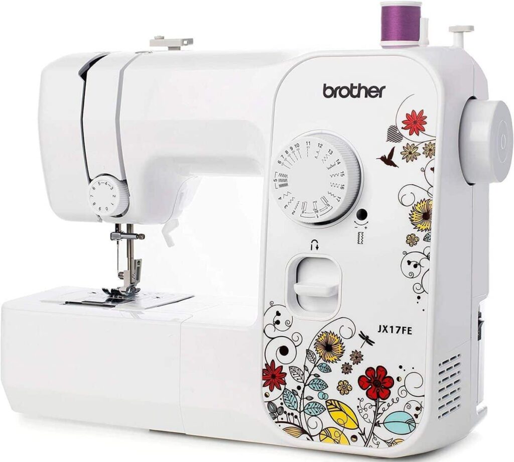 Machine à coudre Brother JX17FE idéale pour les débutants