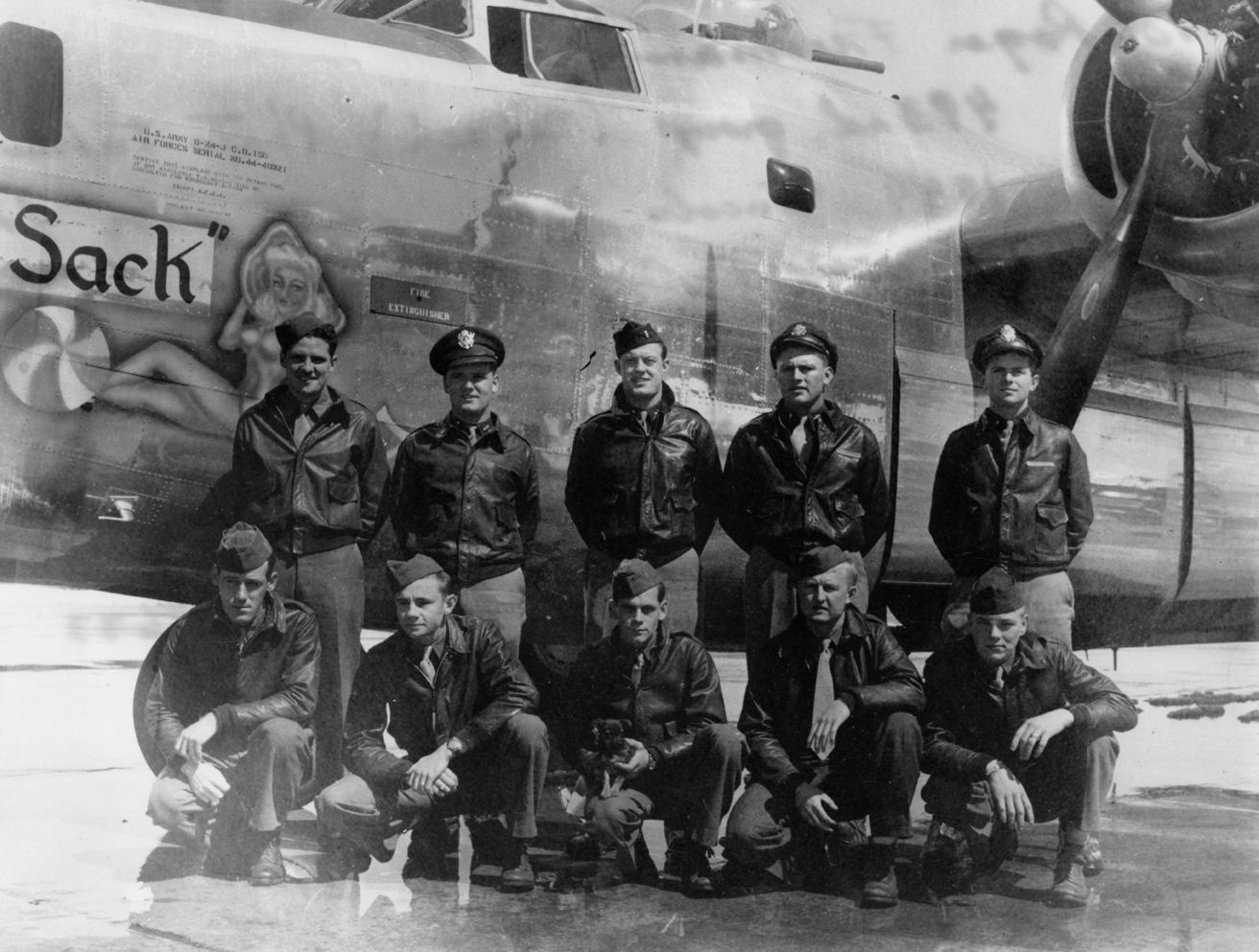 B-24J Liberator à Debach RAF