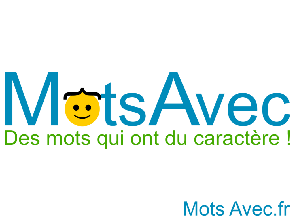 Liste de mots illustrés avec des lettres colorées, parfaite pour un article sur les mots de 8 lettres commençant par une voyelle
